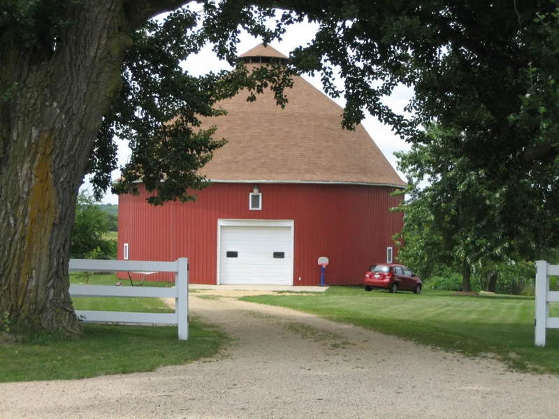 Otte, Dennis, Round Barn, Eleroy, Illinois