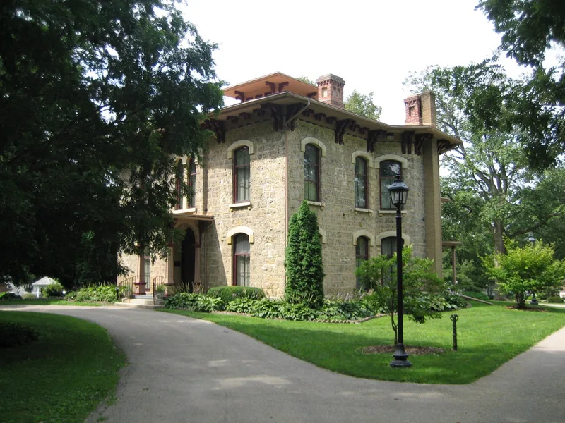Taylor, Oscar, House, Freeport, Illinois