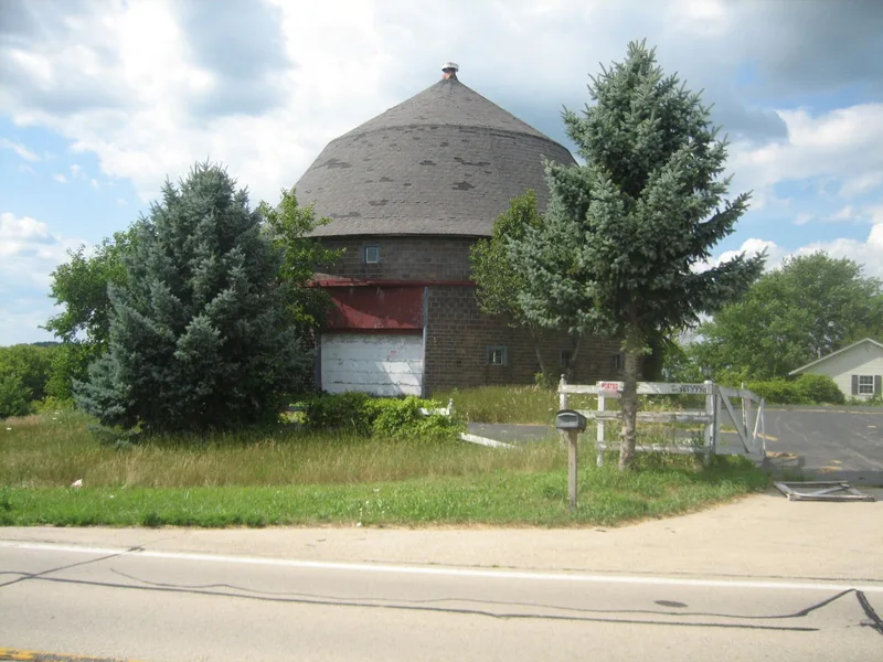 Weber, Robert, Round Barn, Durand, Illinois