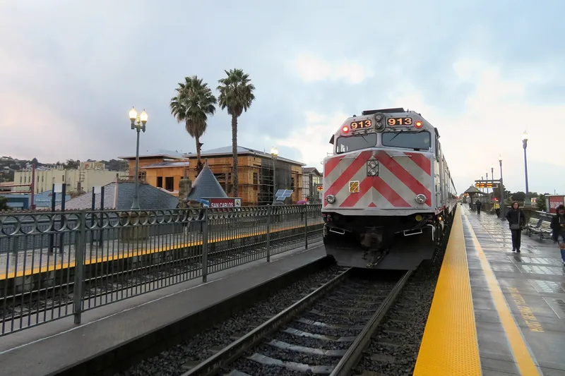Southern Pacific Depot, San Carlos, California