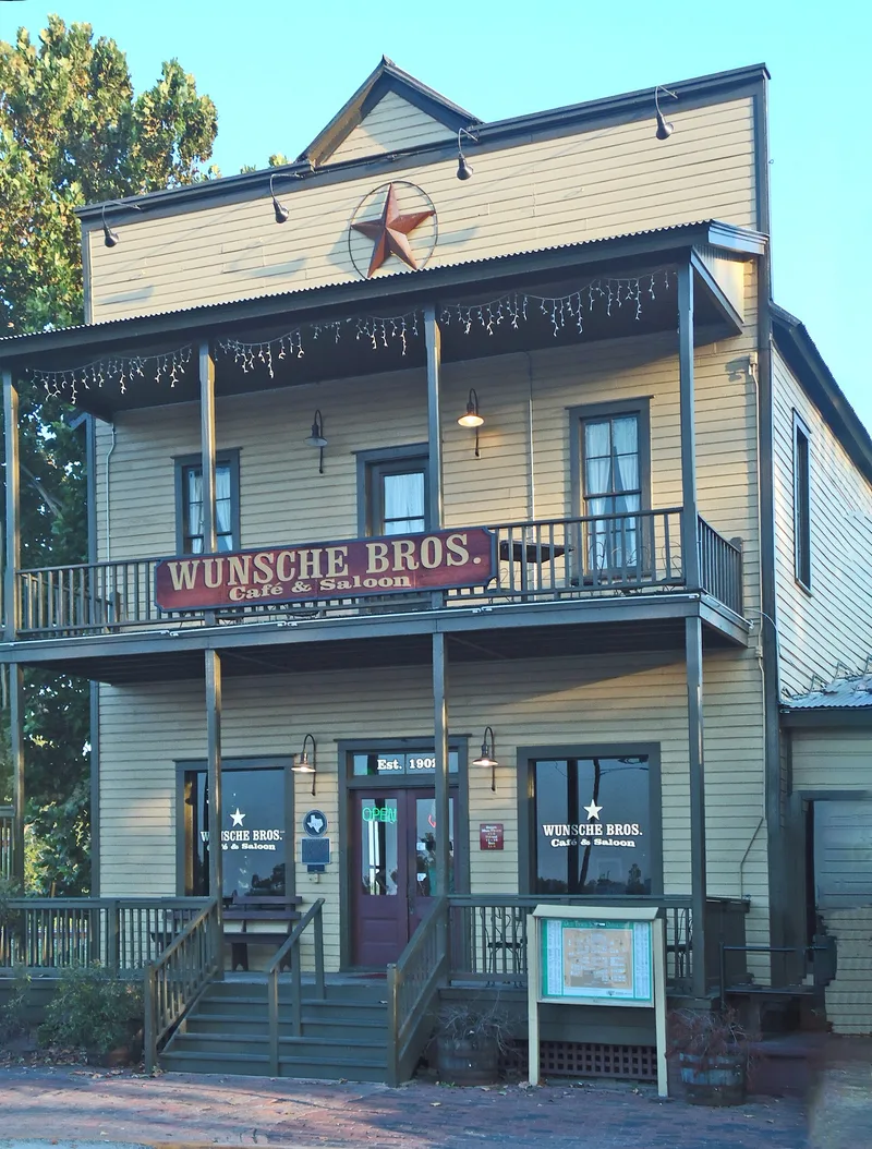 Wunsche Bros. Saloon and Hotel, Spring, Texas
