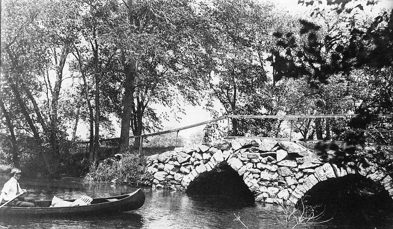 Double-arch Sandstone Bridge, Methuen, Massachusetts