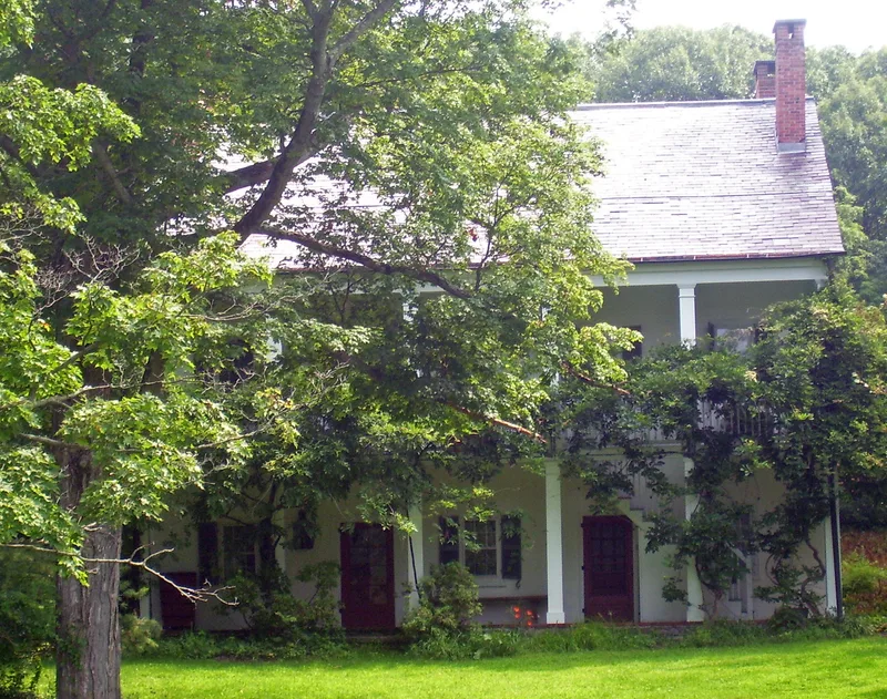 Hendricks, John, House and Dutch Barn, Staatsburg, New York