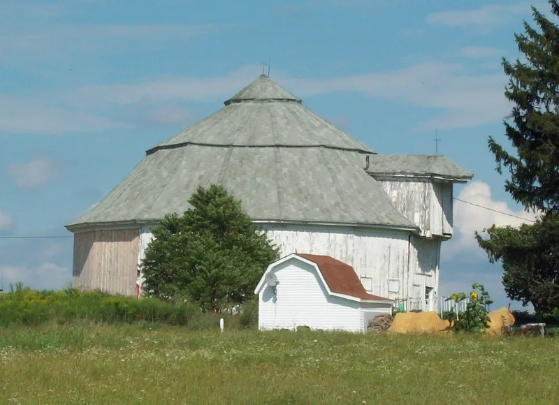 Gamel Hexadecagon Barn, North Collins, New York