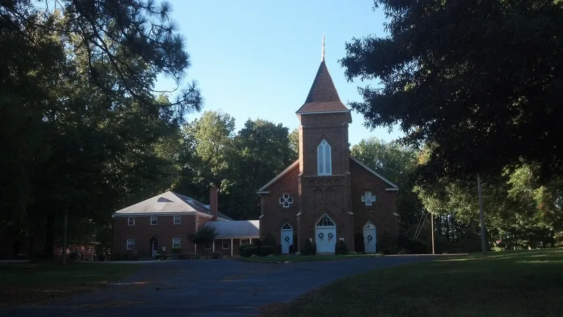 Thyatira Presbyterian Church, Cemetery, and Manse, Mill Bridge, North Carolina