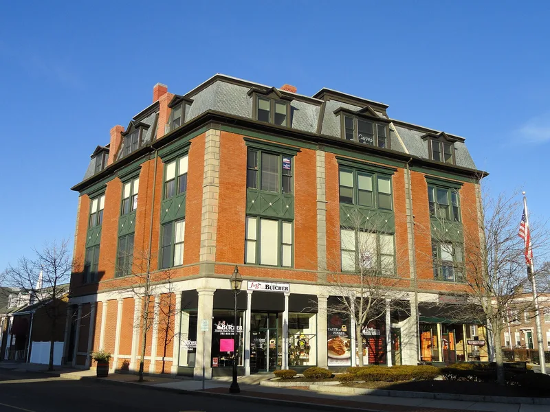 Dow Block, Stoneham, Massachusetts