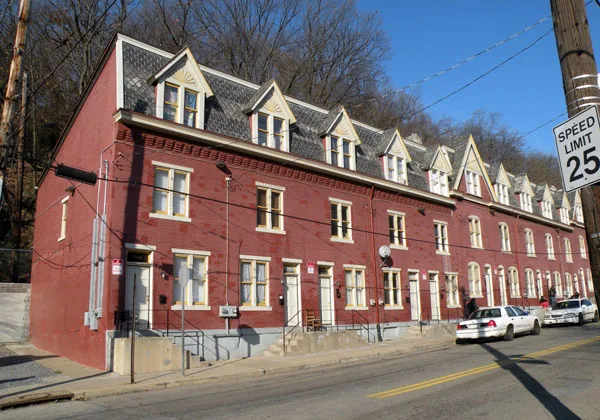 Houses at 2501-2531 Charles Street, Pittsburgh, Pennsylvania