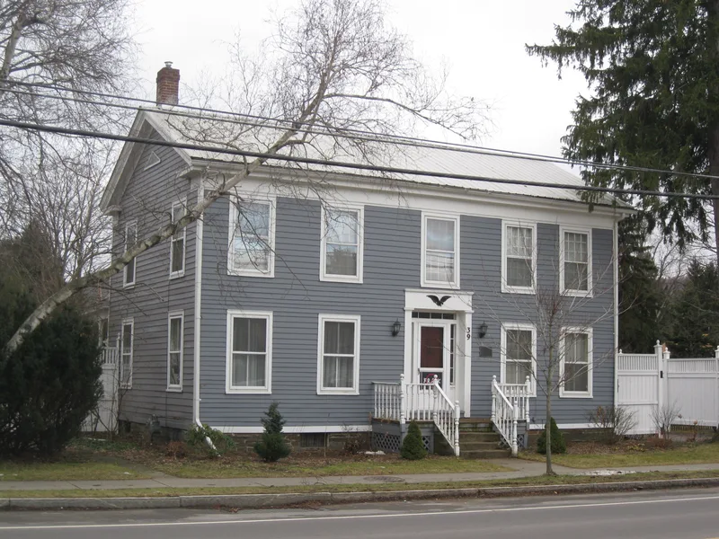 Clarke, Luther, House, Dryden, New York
