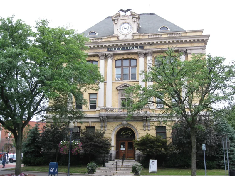 Three Squares Historic District, Glens Falls, New York