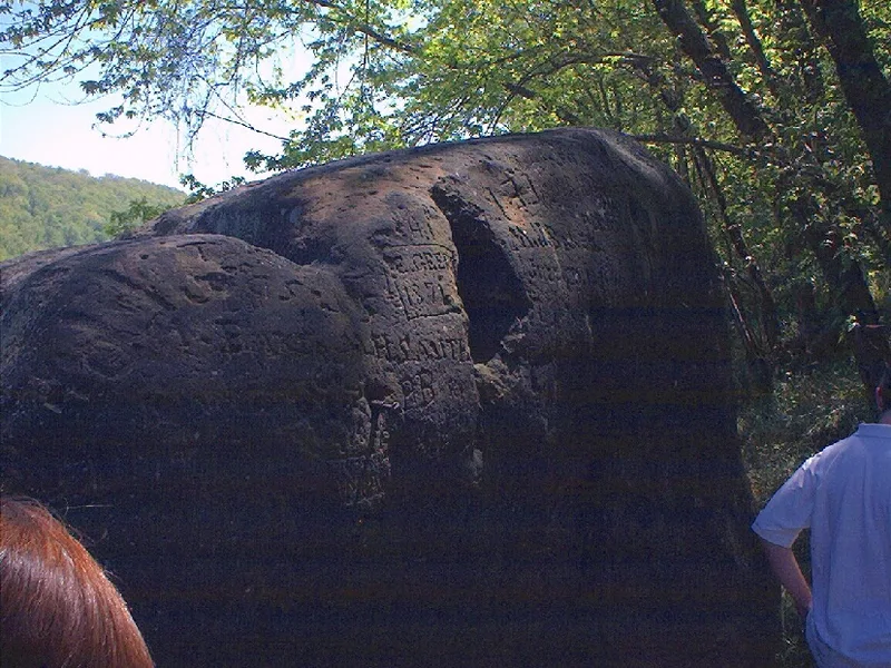 Indian God Rock Petroglyphs Site (36VE26), Rockland Township, Pennsylvania