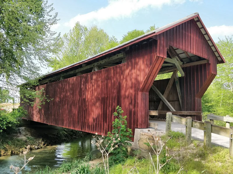 Johnson Road Covered Bridge, Petersburg, Ohio
