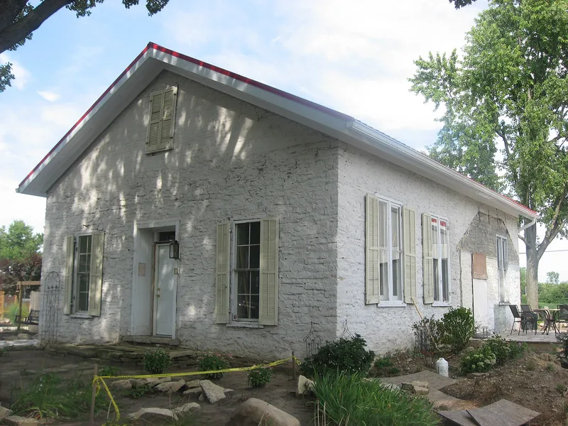 Casstown Lutheran Stone Church, Casstown, Ohio