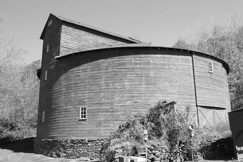 Kelly Round Barn, Halcottsville, New York