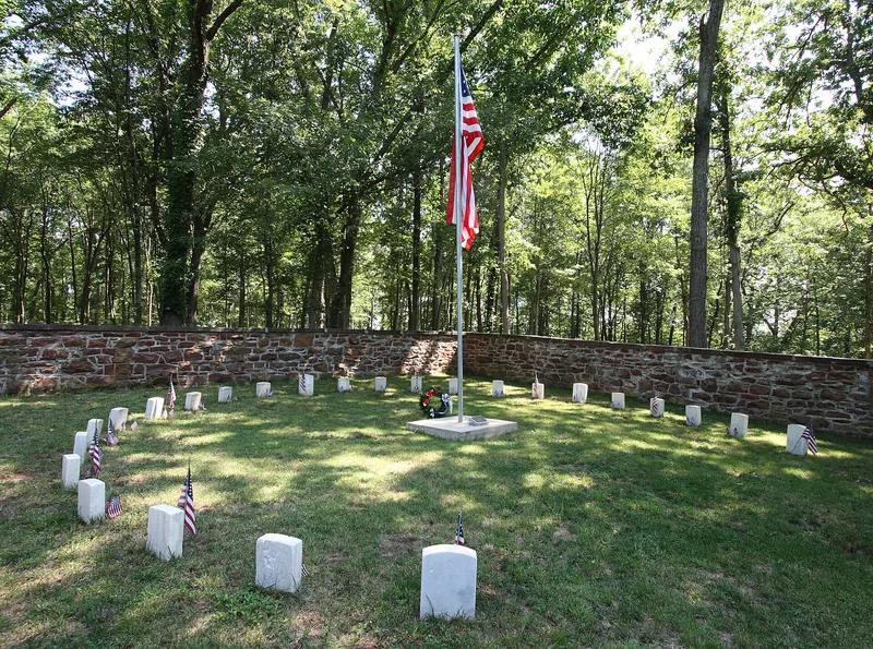 Ball's Bluff Battlefield Historic District and National Cemetery, Leesburg, Virginia