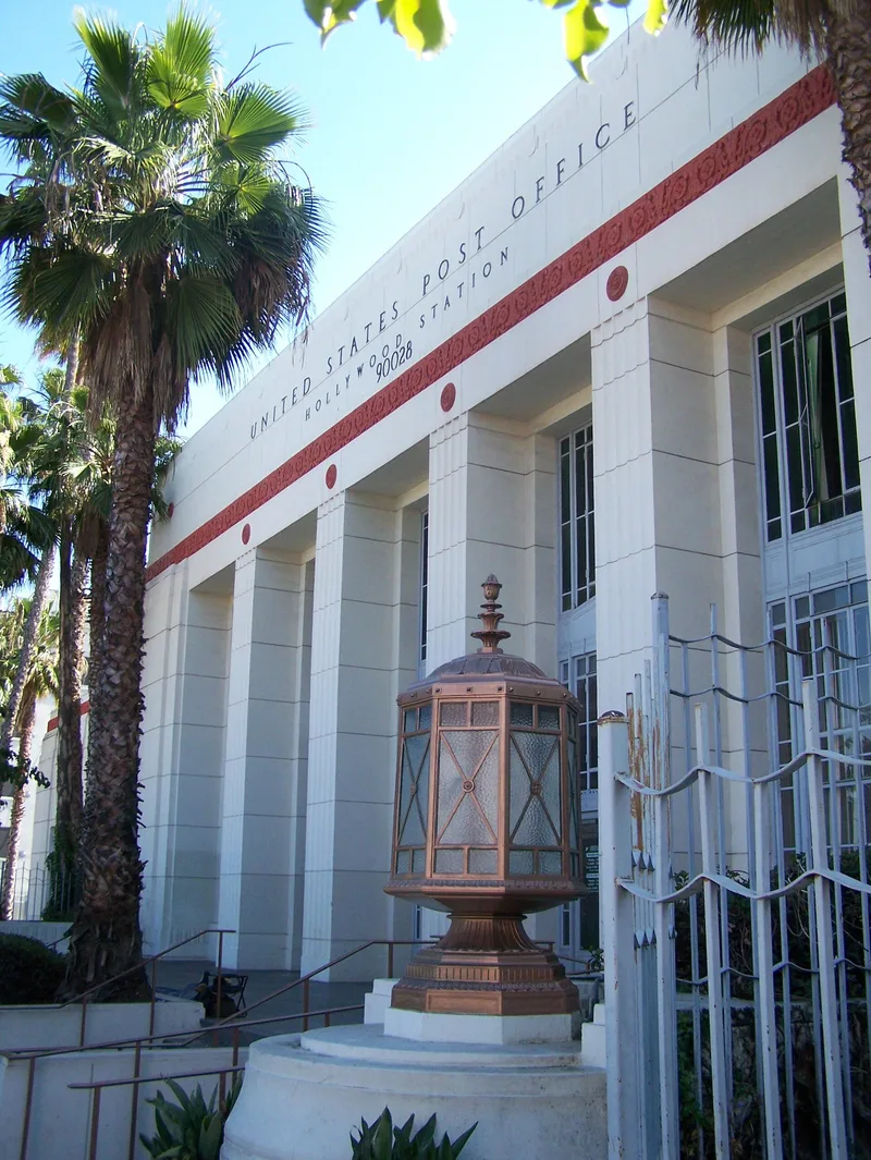 US Post Office-Hollywood Station, Los Angeles, California