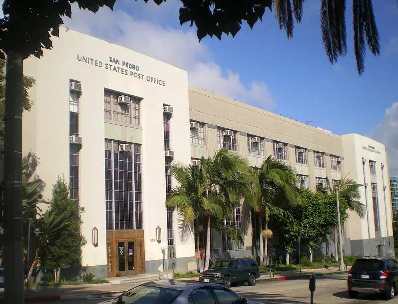 US Post Office-San Pedro Main, San Pedro, California
