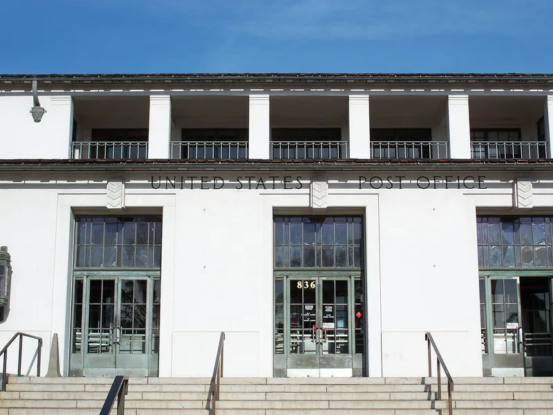 US Post Office-Santa Barbara Main, Santa Barbara, California