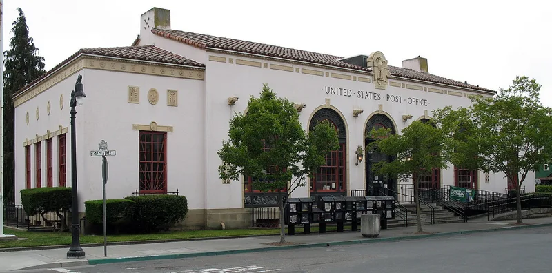 US Post Office-Petaluma, Petaluma, California