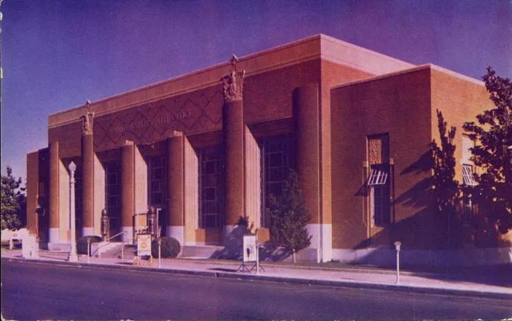 US Post Office-Visalia Town Center Station, Visalia, California