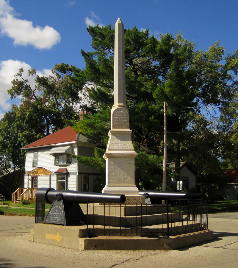 Soldier's Monument, Byron, Illinois