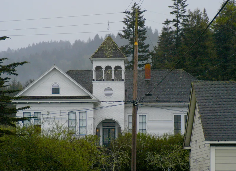 Old Jacoby Creek School, Bayside, California