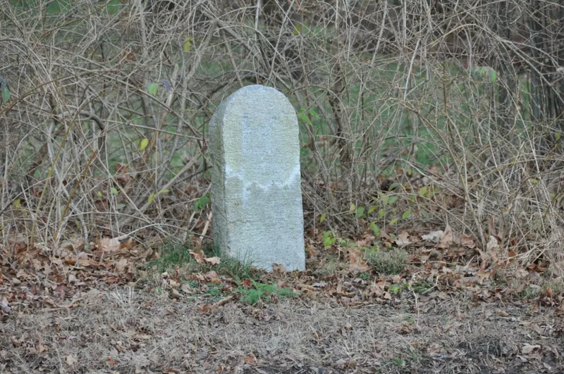 Haverhill Street Milestone, Reading, Massachusetts