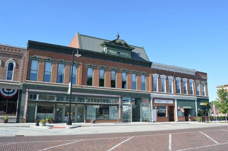 Phoenix Opera House Block, Rushville, Illinois