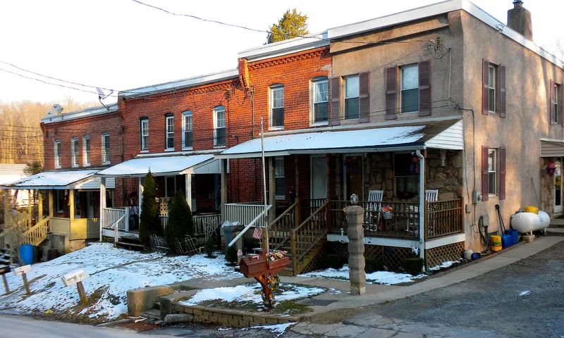 Brandywine Building and Loan Assoc. Rowhouses, Coatesville, Pennsylvania
