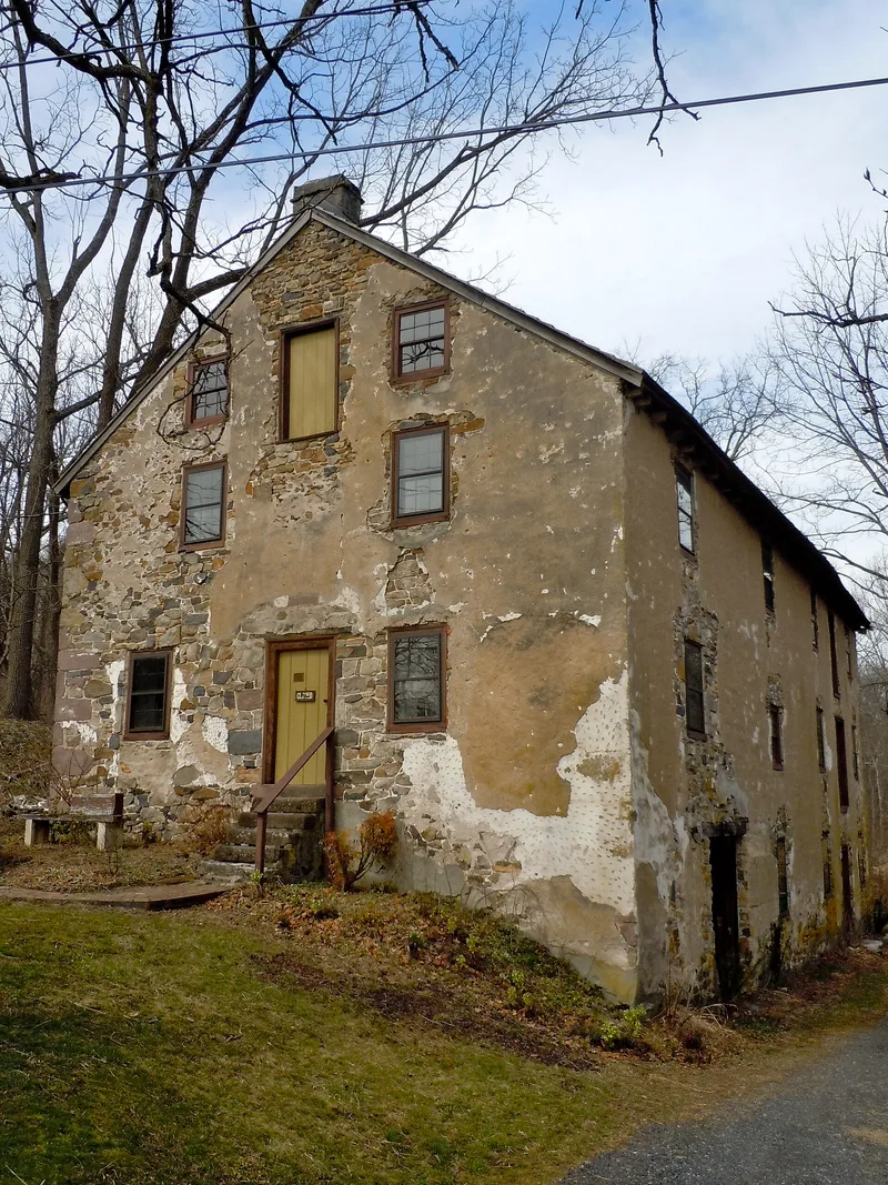 Knauer, John, House and Mill, Knauertown, Pennsylvania