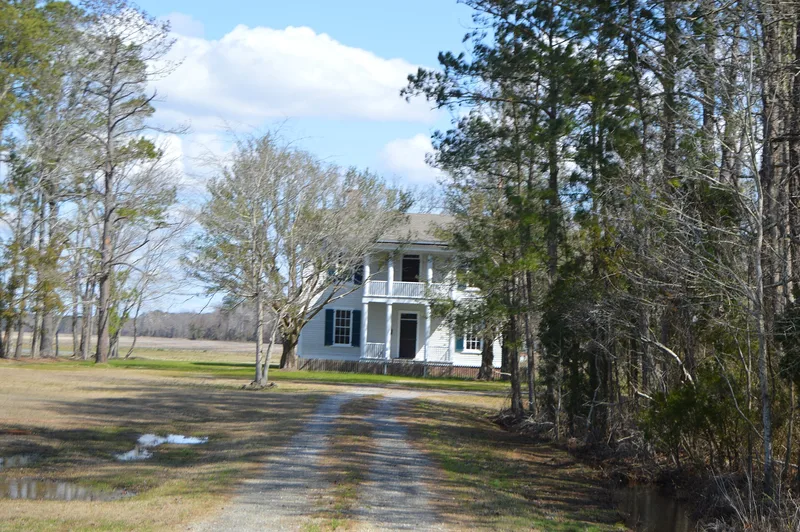 Credle, George V., House and Cemetery, Rose Bay, North Carolina