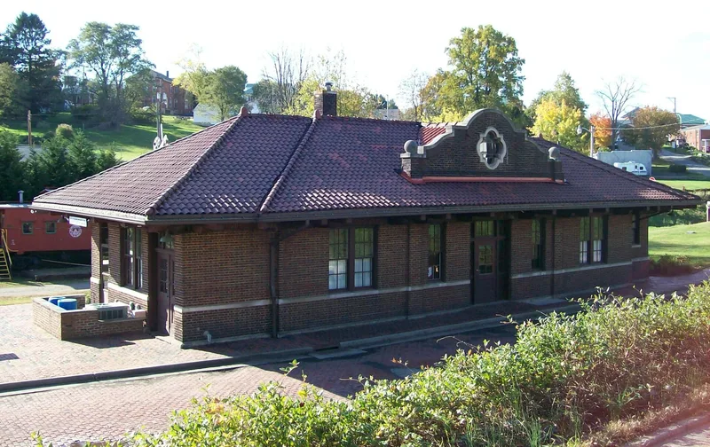 Barnesville Baltimore and Ohio Railroad Depot, Barnesville, Ohio