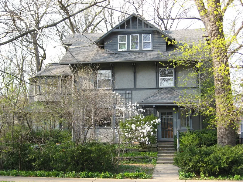 Perkins, Dwight, House, Evanston, Illinois