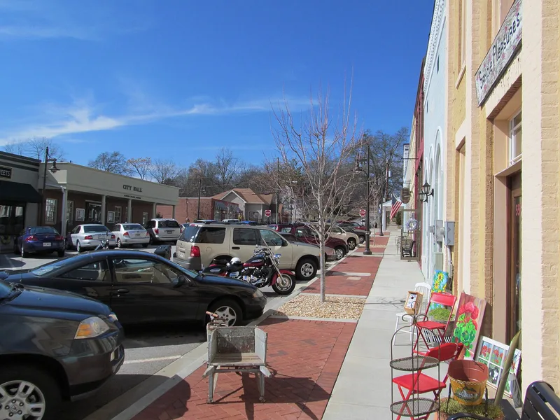 Flowery Branch Commercial Historic District, Flowery Branch, Georgia