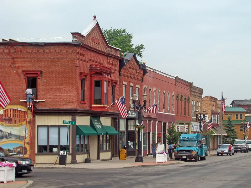 Lake Street Historic District, Village of Bergen, New York