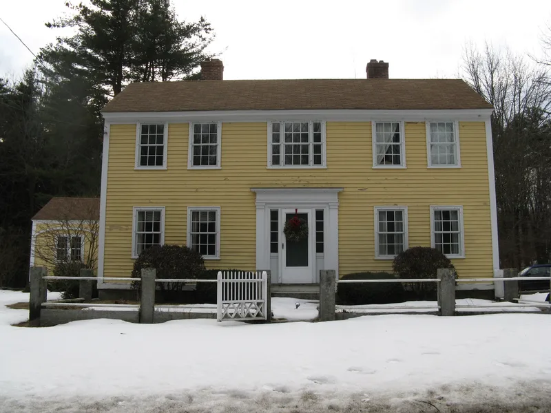 Hutchins, Oliver, House, Chelmsford, Massachusetts
