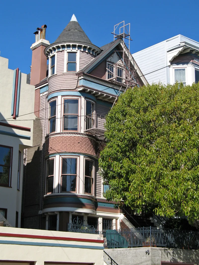 House at 584 Page Street, San Francisco, California