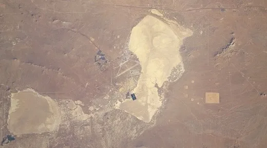 Rogers Dry Lake, Mojave Desert, California