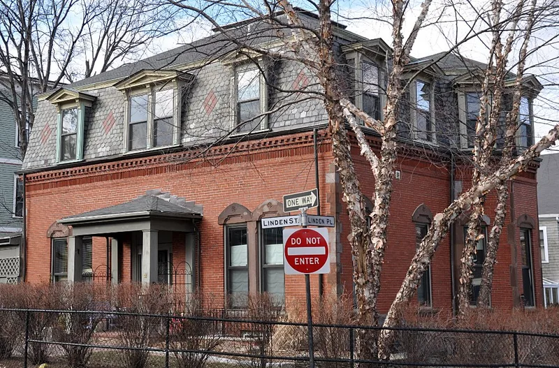 House at 44 Linden Street, Brookline, Massachusetts