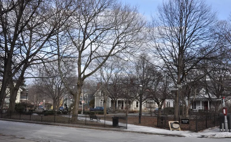 Linden Square, Brookline, Massachusetts