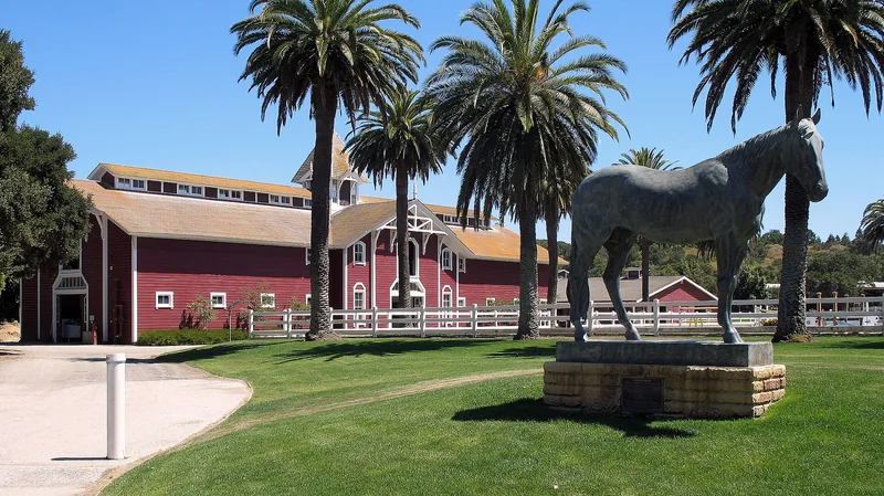 Palo Alto Stock Farm Horse Barn, Stanford, California