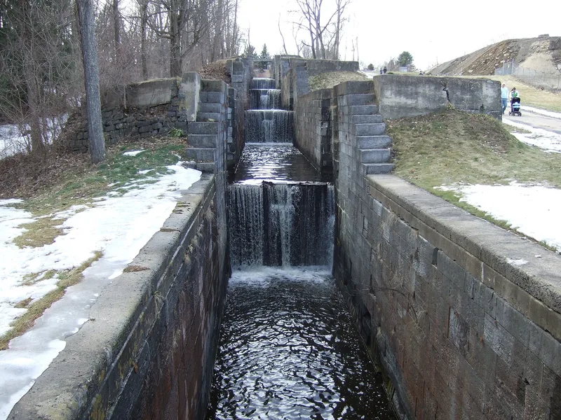 Glens Falls Feeder Canal, Glens Falls, New York