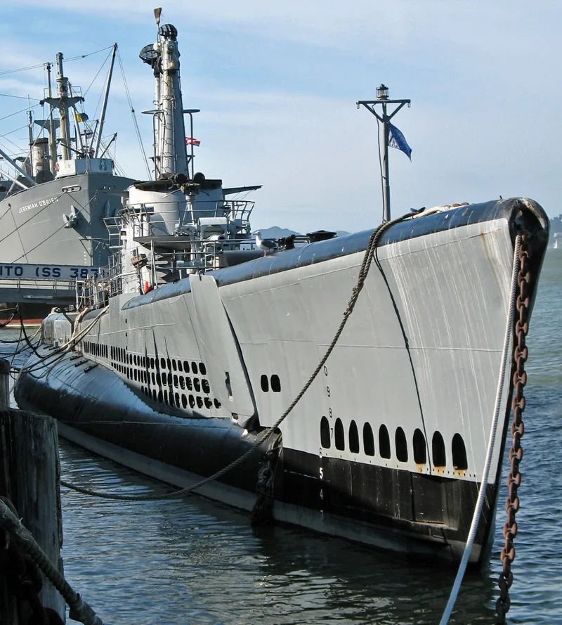 USS PAMPANITO (submarine), San Francisco, California