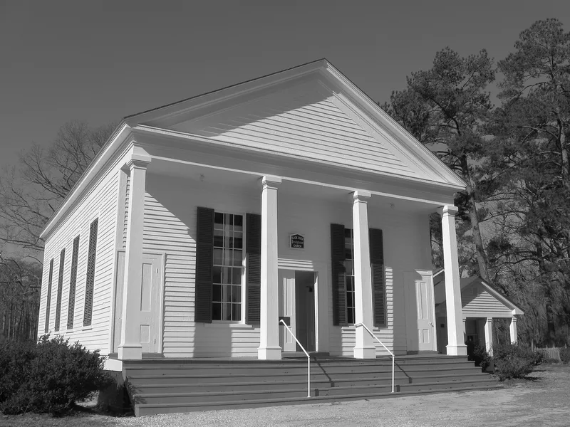Black River Presbyterian and Ivanhoe Baptist Churches, Ivanhoe, North Carolina