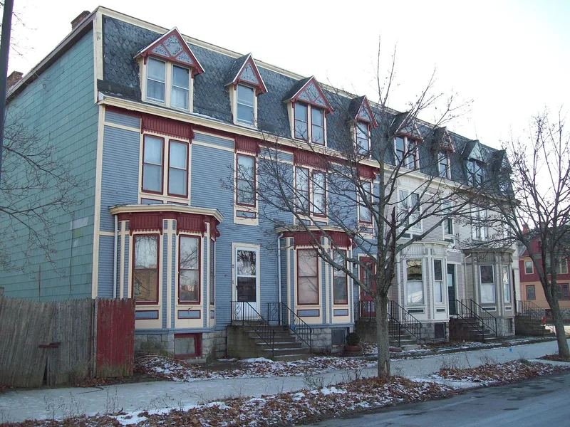 Woodlawn Avenue Row, Buffalo, New York
