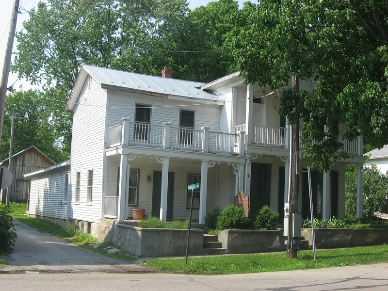 Barrett, George, Concrete House, Spring Valley, Ohio