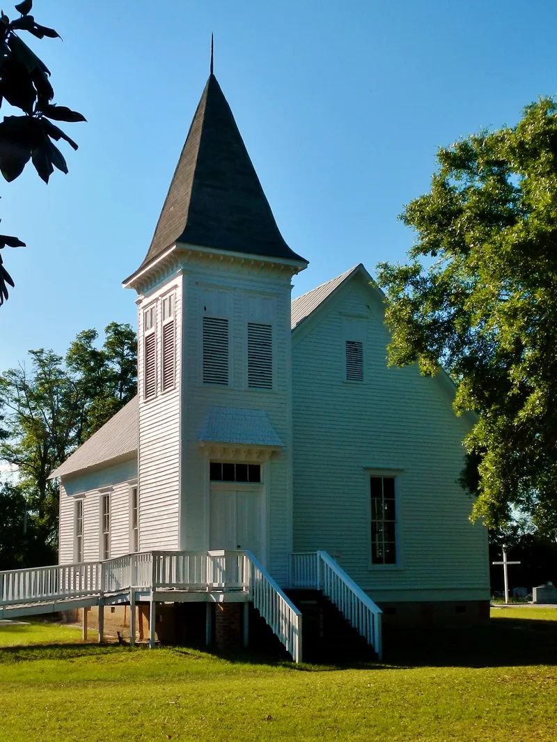 Louvale Church Row Historic District, Louvale, Georgia