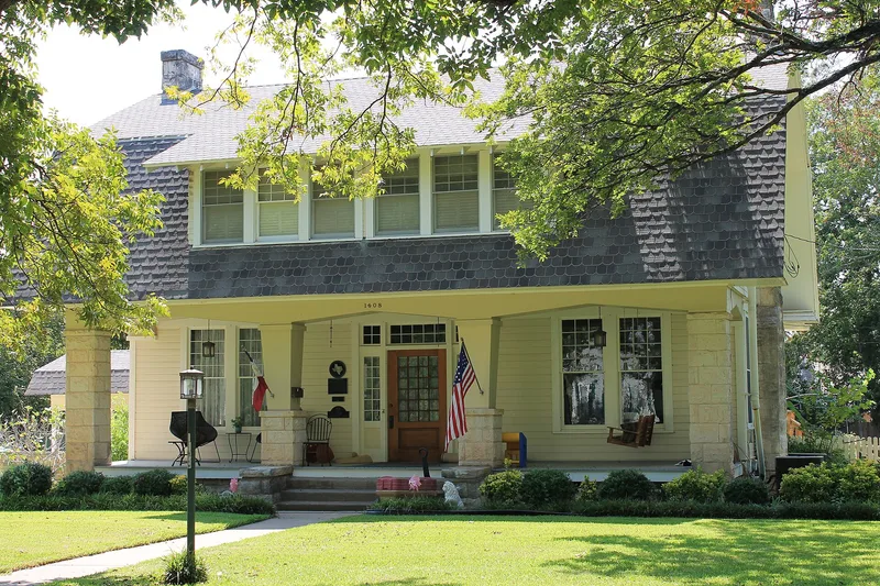 Amos, Martin C., House, Georgetown, Texas