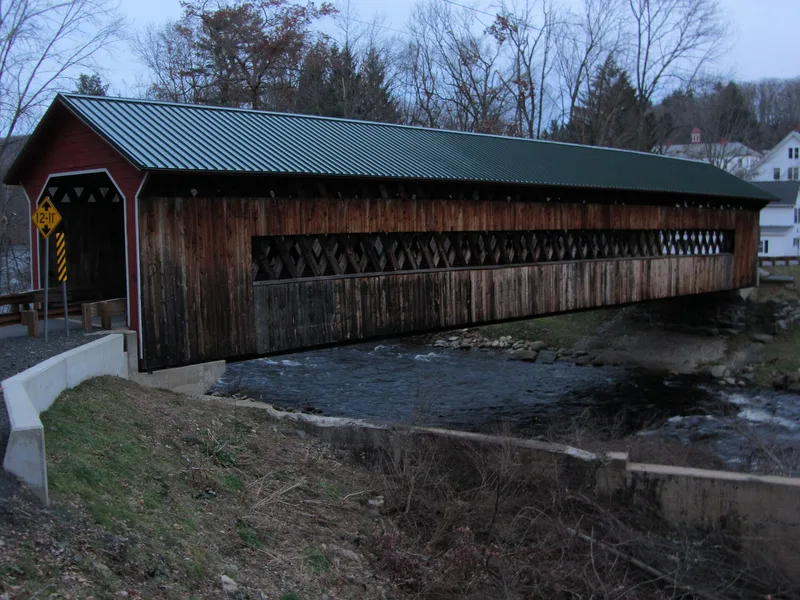 Ware-Hardwick Covered Bridge, Ware, Massachusetts