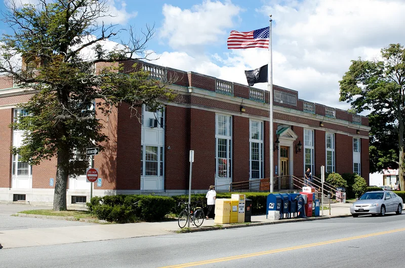 US Post Office-Waltham Main, Waltham, Massachusetts