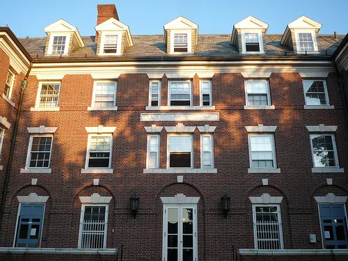 Eliot Hall at Radcliffe College, Cambridge, Massachusetts